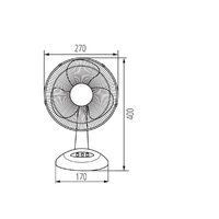 Вентилятор Kanlux Veneto-23GR - Превью изображения №3 — Интернет-магазин Time-Shop