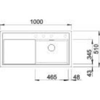 Кухонная мойка Blanco Zenar XL 6 S 527372 (правая, вулканический серый) - Превью изображения №3 — Интернет-магазин Time-Shop