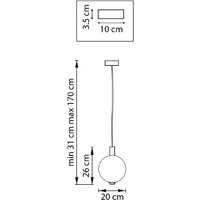 Подвесная люстра Lightstar Colore 805405 - Превью изображения №7 — Интернет-магазин Time-Shop
