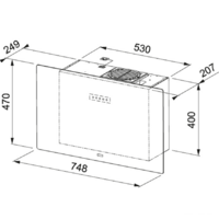 Кухонная вытяжка Franke Maris Free 80 330.0542.181 - Превью изображения №5 — Интернет-магазин Time-Shop