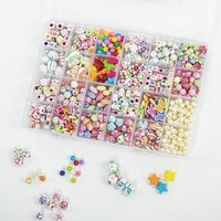 Бусины BRAUBERG Beads set 664695 (450 шт) - Превью изображения №4 — Интернет-магазин Time-Shop
