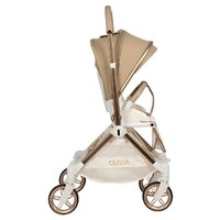 Коляска прогулочная «книга» Farfello Olivia (кварцевый песок) - Превью изображения №3 — Интернет-магазин Time-Shop