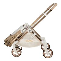 Коляска прогулочная «книга» Farfello Olivia (кварцевый песок) - Превью изображения №13 — Интернет-магазин Time-Shop