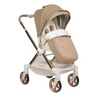 Коляска прогулочная «книга» Farfello Olivia (кварцевый песок) - Превью изображения №11 — Интернет-магазин Time-Shop