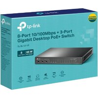 Неуправляемый коммутатор TP-Link TL-SL1311P - Превью изображения №6 — Интернет-магазин Time-Shop