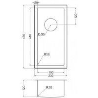 Кухонная мойка Emar EMB-126A PVD Nano Coppery - Превью изображения №2 — Интернет-магазин Time-Shop