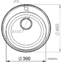 Кухонная мойка GranFest QUARZ Z-08 (серый) - Превью изображения №3 — Интернет-магазин Time-Shop
