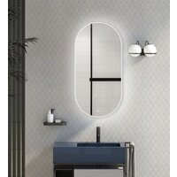  eMZe 50x100 LED.UV.50.100.BEL (белый с УФ-окантовкой и подсветкой) - Превью изображения №2 — Интернет-магазин Time-Shop