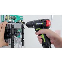 Ударная дрель-шуруповерт Worx Professional WU131X (с 2-мя АКБ, сумка) - Превью изображения №18 — Интернет-магазин Time-Shop