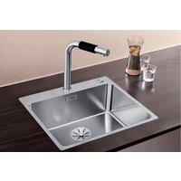 Кухонная мойка Blanco Andano 500-IF/A 525245 (с клапаном-автоматом, сатин) - Превью изображения №2 — Интернет-магазин Time-Shop