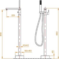 Смеситель RGW SP-350 511405350-01 - Превью изображения №2 — Интернет-магазин Time-Shop
