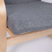 Интерьерное кресло AksHome Relax (ткань, серый QS-9) - Превью изображения №8 — Интернет-магазин Time-Shop