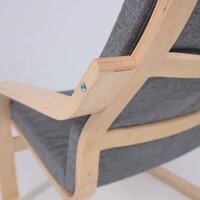 Интерьерное кресло AksHome Relax (ткань, серый QS-9) - Превью изображения №10 — Интернет-магазин Time-Shop