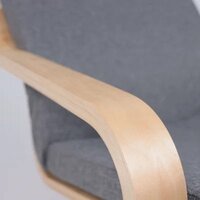 Интерьерное кресло AksHome Relax (ткань, серый QS-9) - Превью изображения №7 — Интернет-магазин Time-Shop