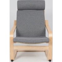 Интерьерное кресло AksHome Relax (ткань, серый QS-9) - Превью изображения №2 — Интернет-магазин Time-Shop