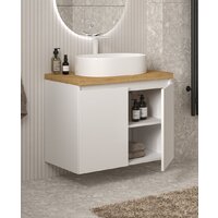  ЗОВ Тумба под умывальник Монови 60 M60LW0LW (подвесная/белый) - Превью изображения №6 — Интернет-магазин Time-Shop