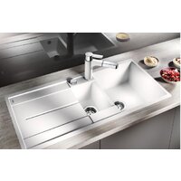 Кухонная мойка Blanco Metra 6 S-F (белый) [519115] - Превью изображения №3 — Интернет-магазин Time-Shop