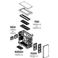 Корпус Thermaltake View 71 Tempered Glass RGB Edition - Превью изображения №35 — Интернет-магазин Time-Shop