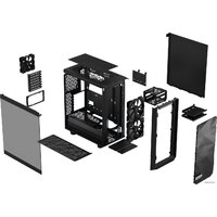 Корпус Fractal Design Meshify 2 Compact Lite Black TG Light Tint FD-C-MEL2C-03 - Превью изображения №11 — Интернет-магазин Time-Shop