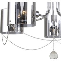 Люстра средней высоты Escada Intense 683/5P E14*40W Chrome - Превью изображения №4 — Интернет-магазин Time-Shop