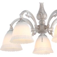 Люстра средней высоты Escada Versailles 1114/5PL E27*60W White - Превью изображения №2 — Интернет-магазин Time-Shop