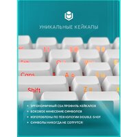 Клавиатура IO by Red Square Type 68 Magnetic g3ms Magnetite Ice (белый) - Превью изображения №10 — Интернет-магазин Time-Shop