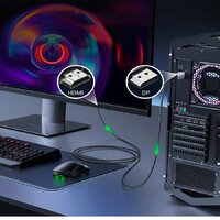 Кабель Ugreen DP119 DisplayPort - HDMI 25491 (3 м, черный) - Превью изображения №5 — Интернет-магазин Time-Shop