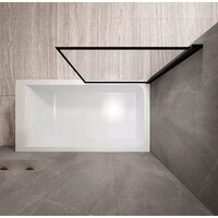 Стеклянная шторка для ванны Rea Lagos 80 - Превью изображения №5 — Интернет-магазин Time-Shop