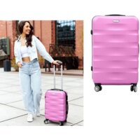 Чемодан-спиннер Peterson PTN 5806-W-S (розовый) - Превью изображения №2 — Интернет-магазин Time-Shop