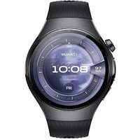 Умные часы Huawei Watch 5 46 мм (черный, с черным силиконовым ремешком, международная версия) - Превью изображения №3 — Интернет-магазин Time-Shop