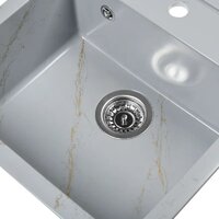 Кухонная мойка Wisent WA11-15 (с сифоном GER013) - Превью изображения №4 — Интернет-магазин Time-Shop