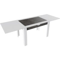 Кухонный стол Трия Хьюстон тип 4 (белый/ателье темный) - Превью изображения №2 — Интернет-магазин Time-Shop