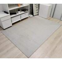 Ковер для жилой комнаты Radjab Carpet Сканди Сизаль Прямоугольник 10936B 12219RK (3x4, Grii/Grii) - Превью изображения №2 — Интернет-магазин Time-Shop