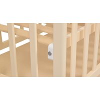 Классическая детская кроватка Фея 328 (бежевый) - Превью изображения №10 — Интернет-магазин Time-Shop