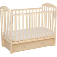 Классическая детская кроватка Фея 328 (бежевый) - Превью изображения №3 — Интернет-магазин Time-Shop