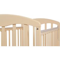 Классическая детская кроватка Фея 328 (бежевый) - Превью изображения №6 — Интернет-магазин Time-Shop