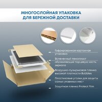  Roxen Зеркало Grown 510200-60GM 40x60 - Превью изображения №15 — Интернет-магазин Time-Shop