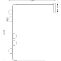 Arte Lamp Poplar A2174SP-5BK