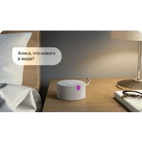 Умная колонка Яндекс Станция Мини (белый) + 3 игрушки Холодное сердце - Превью изображения №14 — Интернет-магазин Time-Shop