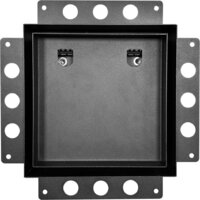 Вентиляционная решетка HOMY Air Pro AP125BM 25x25 с маяком (черная) - Превью изображения №10 — Интернет-магазин Time-Shop