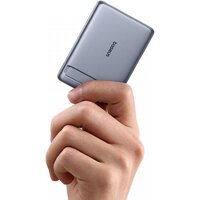 Внешний аккумулятор Baseus PicoGo AM31 Mini Magnetic Power Bank with Stand 20W 5000mAh (серый) - Превью изображения №3 — Интернет-магазин Time-Shop
