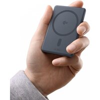 Внешний аккумулятор Baseus PicoGo AM31 Mini Magnetic Power Bank with Stand 20W 5000mAh (серый) - Превью изображения №5 — Интернет-магазин Time-Shop