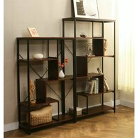 Стеллаж Signal Net A (орех/черный) - Превью изображения №5 — Интернет-магазин Time-Shop