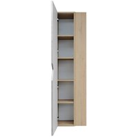  Doratiz Шкаф-пенал Фьорд 40 L 2712.304 (дуб бунратти/цемент,с подвесной) - Превью изображения №3 — Интернет-магазин Time-Shop