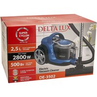 Пылесос Delta DE-3502 (синий) - Превью изображения №11 — Интернет-магазин Time-Shop