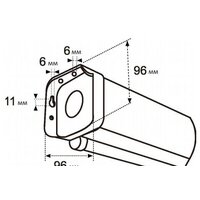Проекционный экран Lumien Eco Picture 127x127 LEP-100106 - Превью изображения №3 — Интернет-магазин Time-Shop