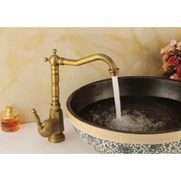 Смеситель Rea Bona Old REA-B2150 (золотой) - Превью изображения №3 — Интернет-магазин Time-Shop