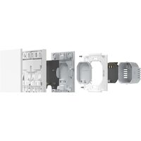 Умный выключатель Aqara Smart Wall Switch H1 одноклавишный без нейтрали (серый) - Превью изображения №3 — Интернет-магазин Time-Shop
