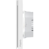Умный выключатель Aqara Smart Wall Switch H1 одноклавишный без нейтрали (серый) - Превью изображения №5 — Интернет-магазин Time-Shop