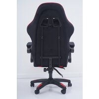 Игровое (геймерское) кресло Calviano 1584 (велюр, черный/красный) - Превью изображения №5 — Интернет-магазин Time-Shop